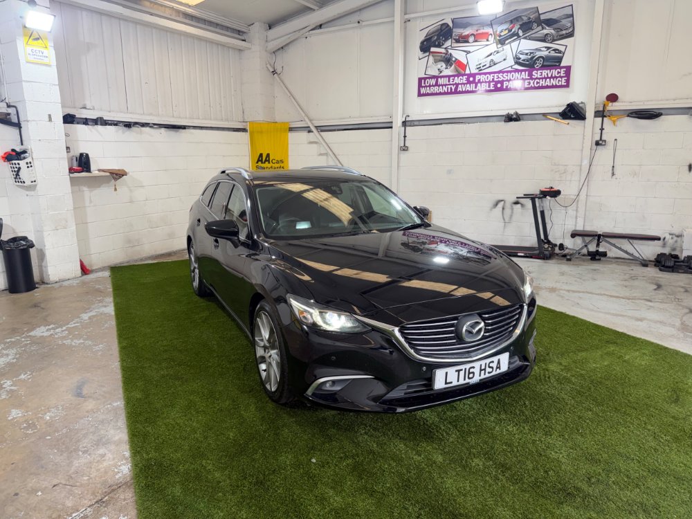 2016 Mazda 6 2.2 SKYACTIV-D Sport Nav Tourer 5dr Diesel Manual Euro 6 s/s 150 ps