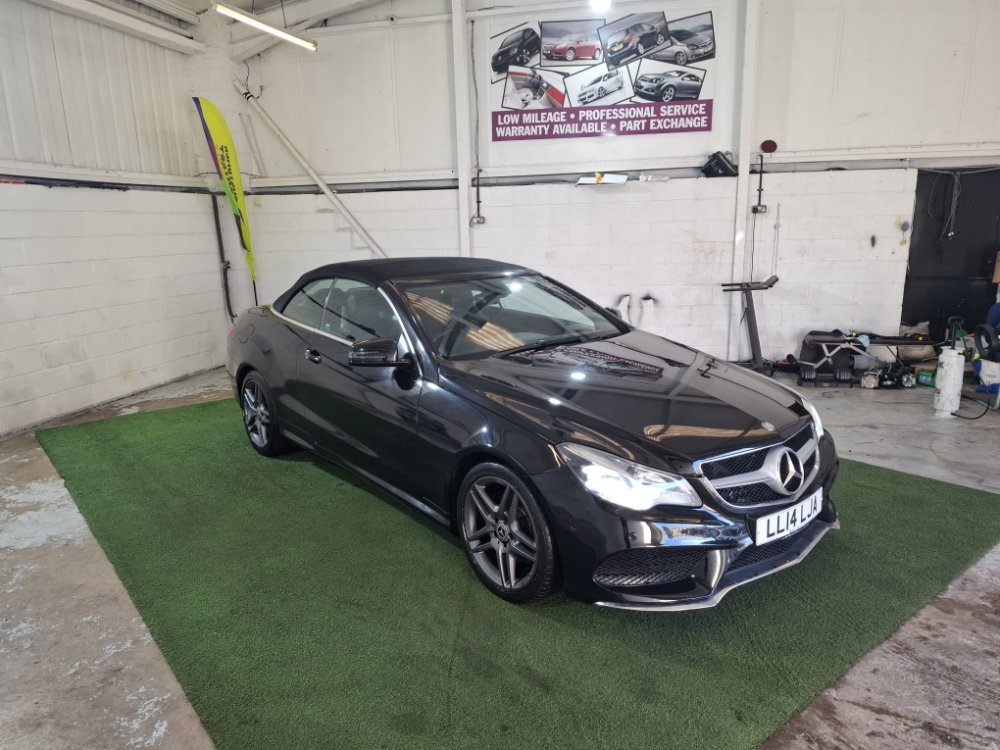 2014 Mercedes-Benz E Class 2.1 E250 CDI AMG Sport Cabriolet 2dr Diesel G-Tronic Euro 5 s/s 204 ps