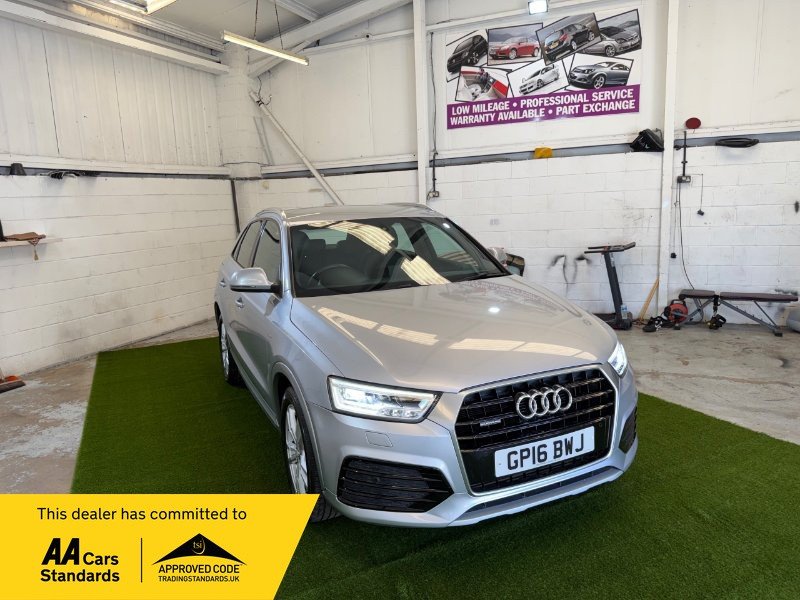 2016 Audi Q3 2.0 TFSI S line SUV 5dr Petrol S Tronic quattro Euro 6 s/s Nav 180 ps