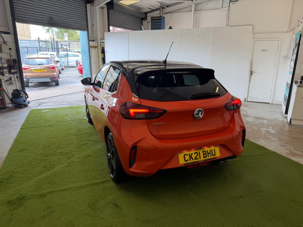 Orange 2021 Vauxhall Corsa 1.2 Turbo Ultimate Nav Hatchback 5dr Petrol Auto Euro 6 s/s 130 ps in Wan Autos Ltd