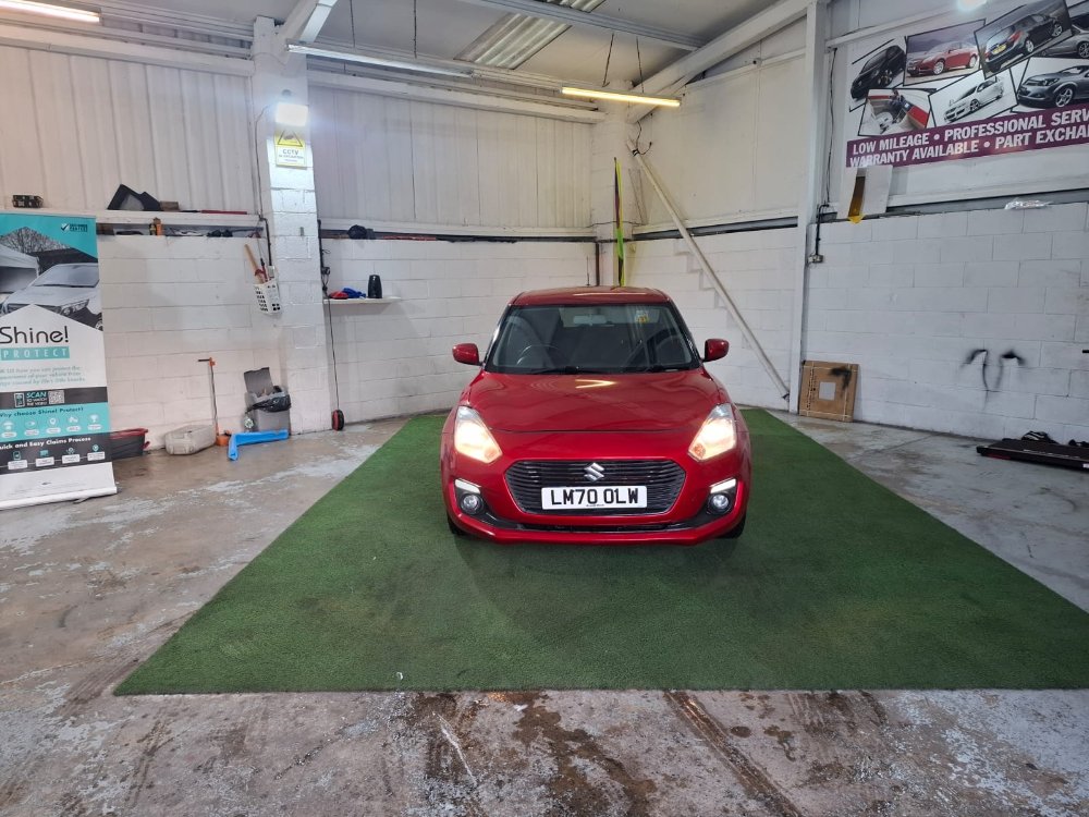 Red Suzuki Swift 1.2 Dualjet MHEV SZ-T Hatchback 5dr Petrol Hybrid Manual Euro 6 s/s 90 ps