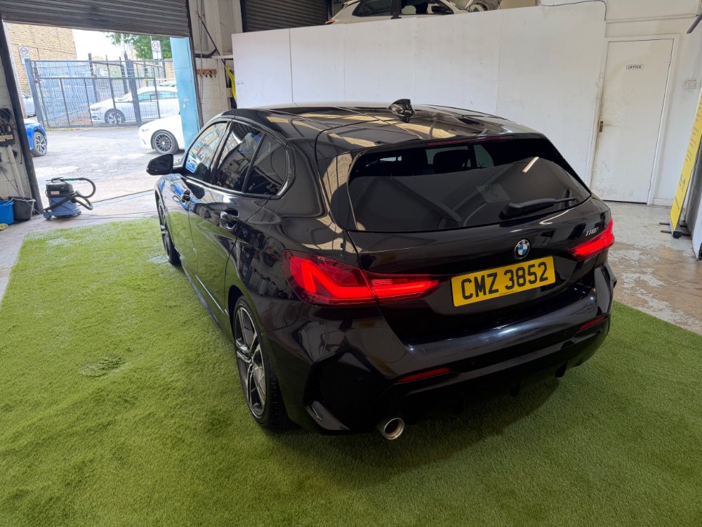 Black 2021 BMW 1 Series 1.5 118i M Sport LCP Hatchback 5dr Petrol DCT Euro 6 s/s 136 ps in Wan Autos Ltd