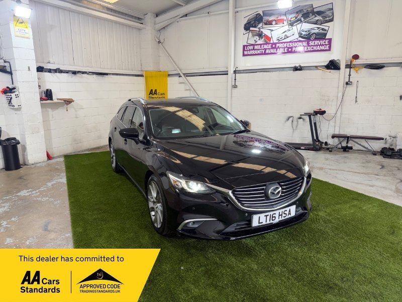 2016 Mazda 6 Estate 2.2 SKYACTIV-D Sport Nav Tourer 5dr Diesel Manual Euro 6 s/s 150 ps