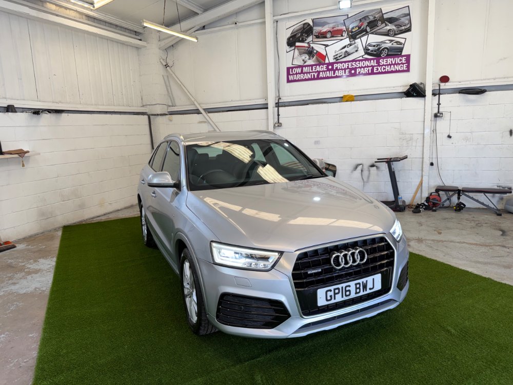 Audi Q3 2.0 TFSI S line SUV 5dr Petrol S Tronic quattro Euro 6 s/s Nav 180 ps for sale in Dewsbury