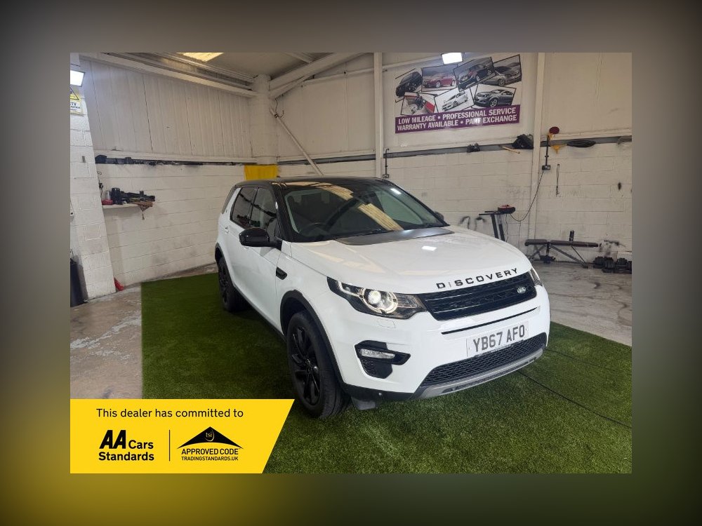 2017 Land Rover Discovery Sport SUV 2.0 TD4 HSE Black SUV 5dr Diesel Auto 4WD Euro 6 s/s 180 ps