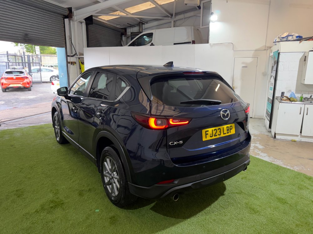 Blue 2023 Mazda CX-5 2.0 e-SKYACTIV G MHEV Centre-Line SUV 5dr Petrol Auto Euro 6 s/s 165 ps in Wan Autos Ltd