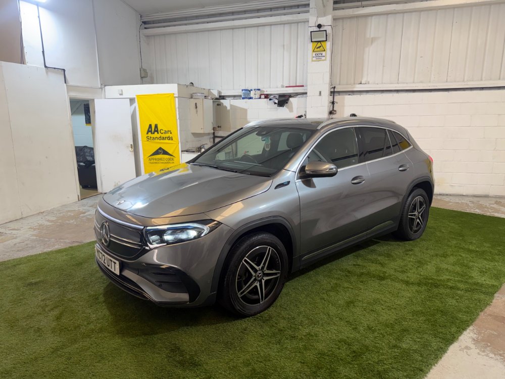 Grey Mercedes-Benz EQA EQA 300 66.5kWh AMG Line SUV 5dr Electric Auto 4MATIC 228 ps