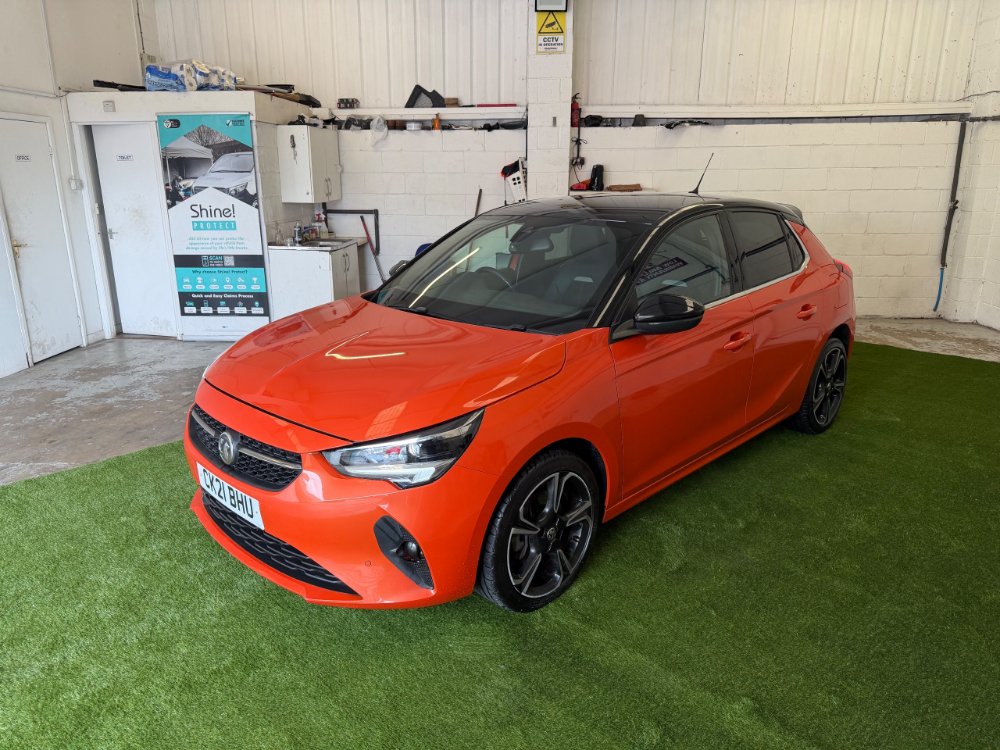 Orange Vauxhall Corsa 1.2 Turbo Ultimate Nav Hatchback 5dr Petrol Auto Euro 6 s/s 130 ps