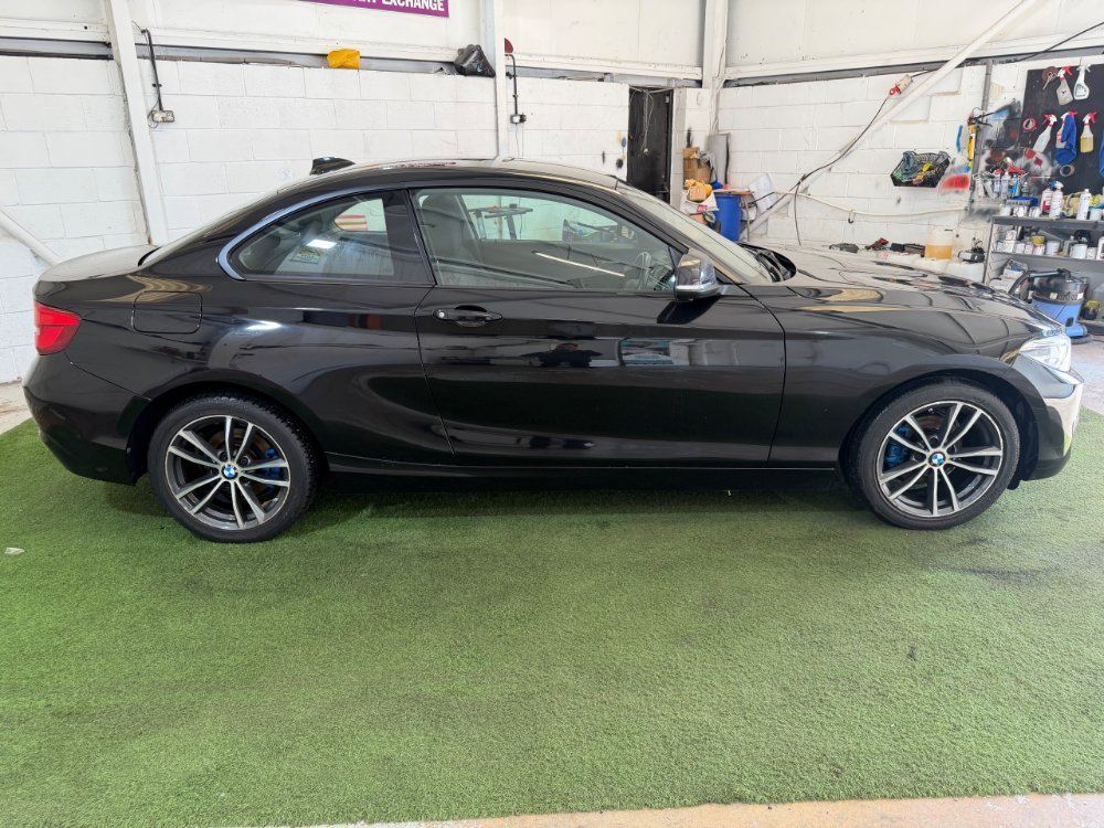 Black 2018 BMW 2 Series 2.0 218d Sport Coupe 2dr Diesel Manual Euro 6 s/s 150 ps in Wan Autos Ltd