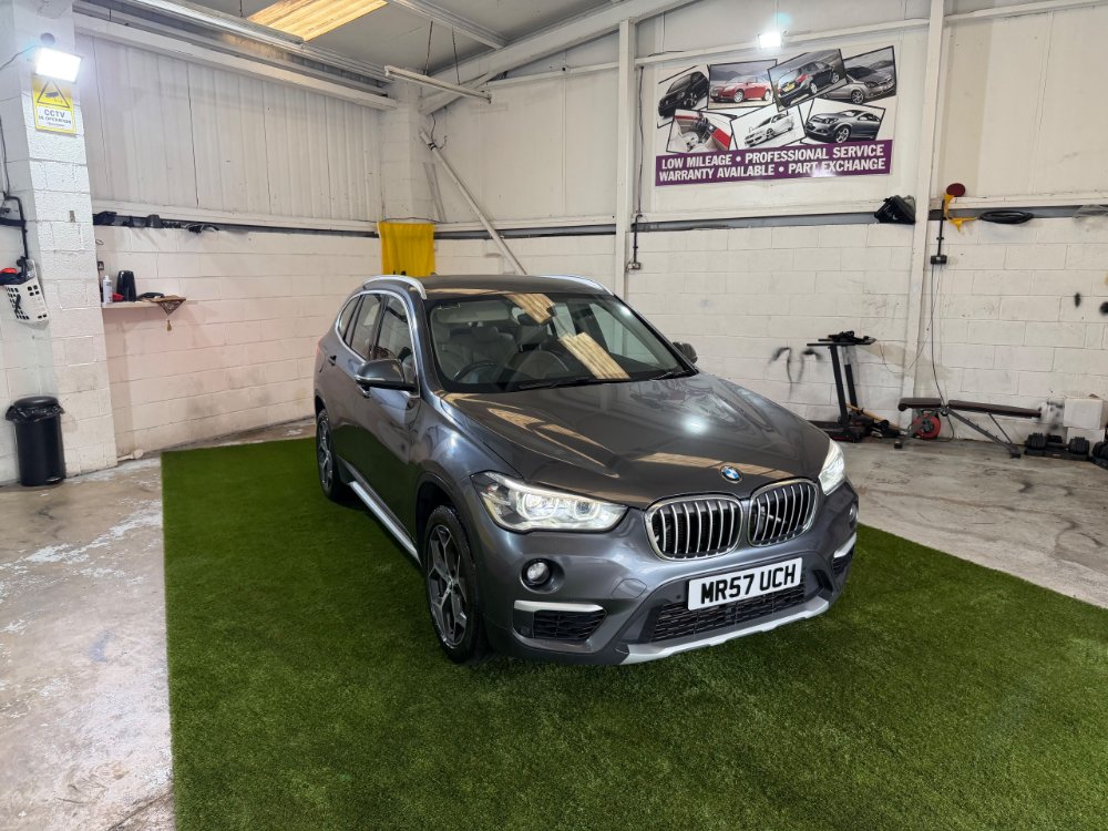 Grey BMW X1 2.0 20i xLine SUV 5dr Petrol DCT sDrive Euro 6 s/s 192 ps